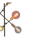Modo Multi Arm Floor Lamp Black 6xE27-12