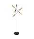 Modo Multi Arm Floor Lamp Black 6xE27-15