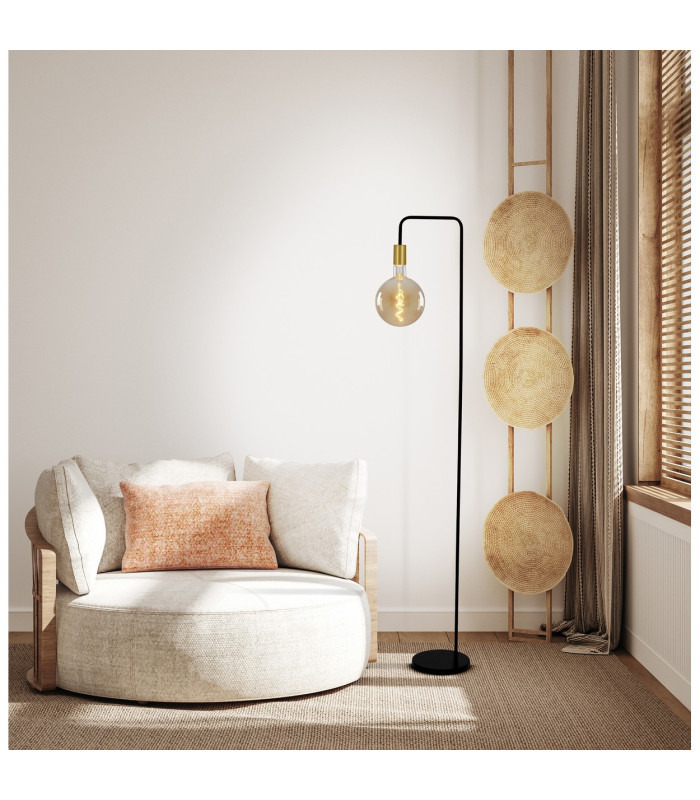 Modo Floor Lamp Black 1xE27-4