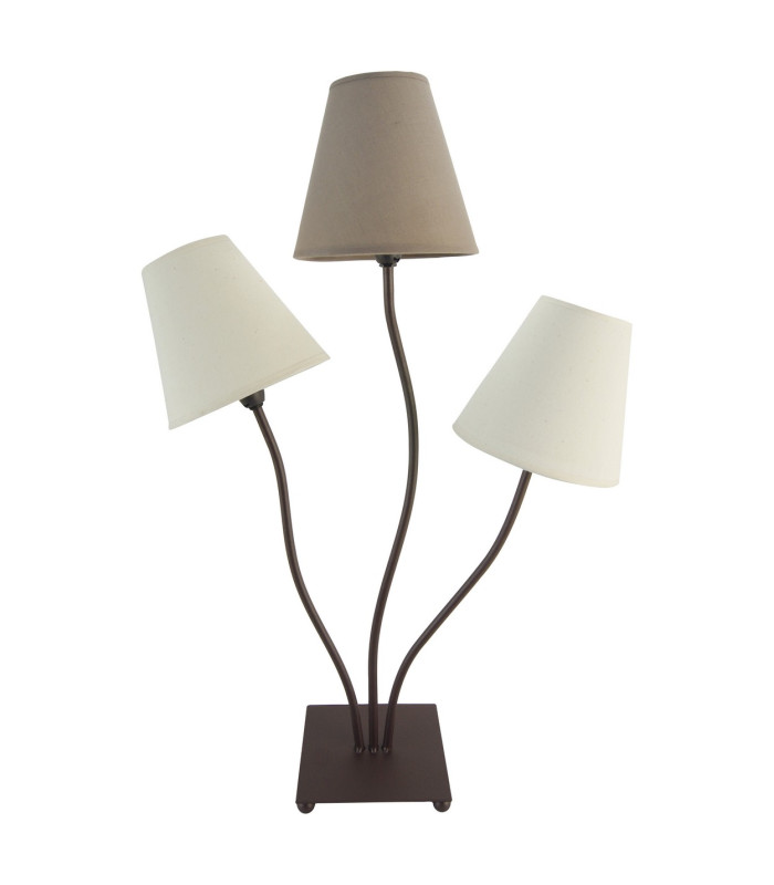 Boho Table Lamp Beige 3xE14-1