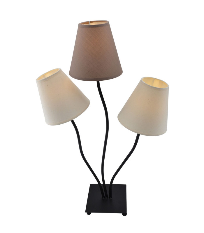 Boho Table Lamp Beige 3xE14-5
