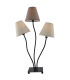 Boho Table Lamp Beige 3xE14-6