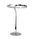 Loop Line Swirl Integrated LED Table Lamp Chrome 3000K-1