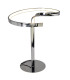 Loop Line Swirl Integrated LED Table Lamp Chrome 3000K-5