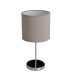 New York Table Lamp with Round Shade Grey 1xE27-1