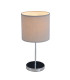 New York Table Lamp with Round Shade Grey 1xE27-6
