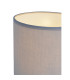 New York Table Lamp with Round Shade Grey 1xE27-7