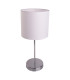 New York Table Lamp with Round Shade White 1xE27-5