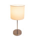 New York Table Lamp with Round Shade White 1xE27-6