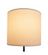 New York Table Lamp with Round Shade White 1xE27-8