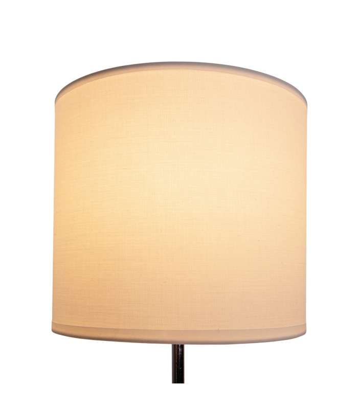 New York Table Lamp with Round Shade White 1xE27-8