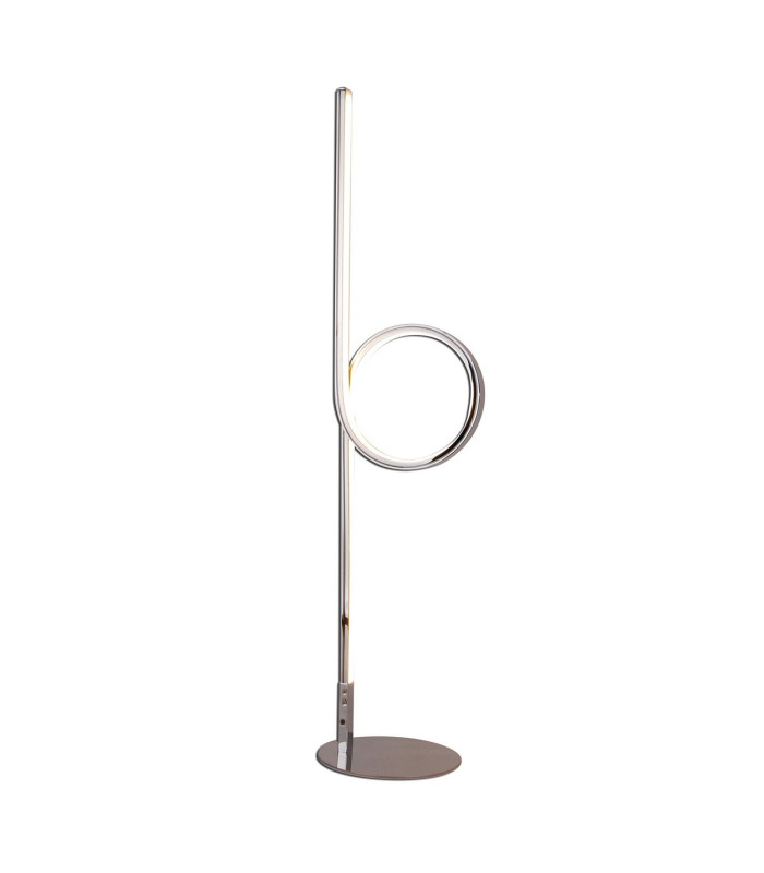 Loop Integrated LED Table Lamp Chrome 3000-3200K-1