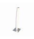Dubai Dimmable Integrated LED Table Lamp Chrome 3000K Touch sensor-6