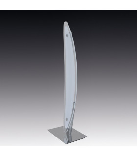 Surf Dimmable Integrated LED Table Lamp Chrome 3000K Touch sensor-1