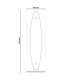 Surf Dimmable Integrated LED Table Lamp Chrome 3000K Touch sensor-4