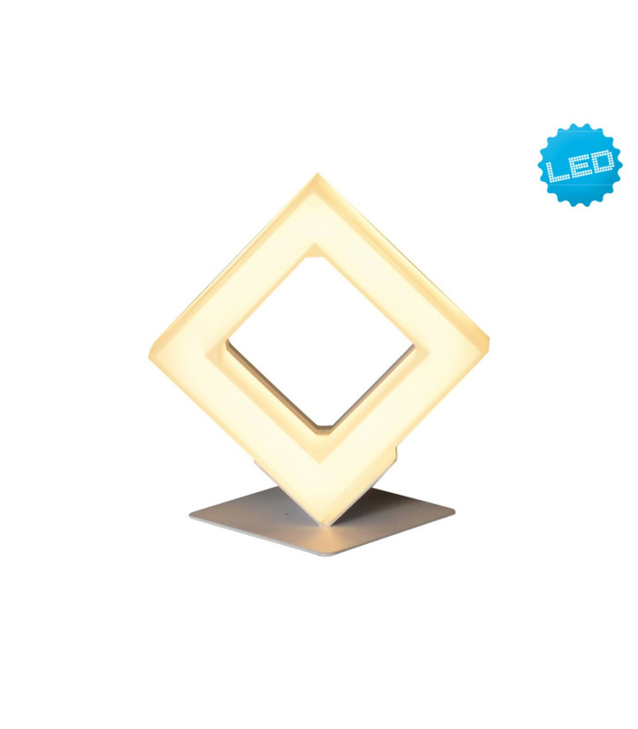 Moggi Square Integrated LED Table Lamp White 3000K-4