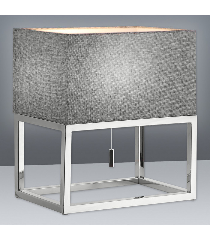 Alfa 30x19cm Table Lamp with Shade Grey 1xE27-2