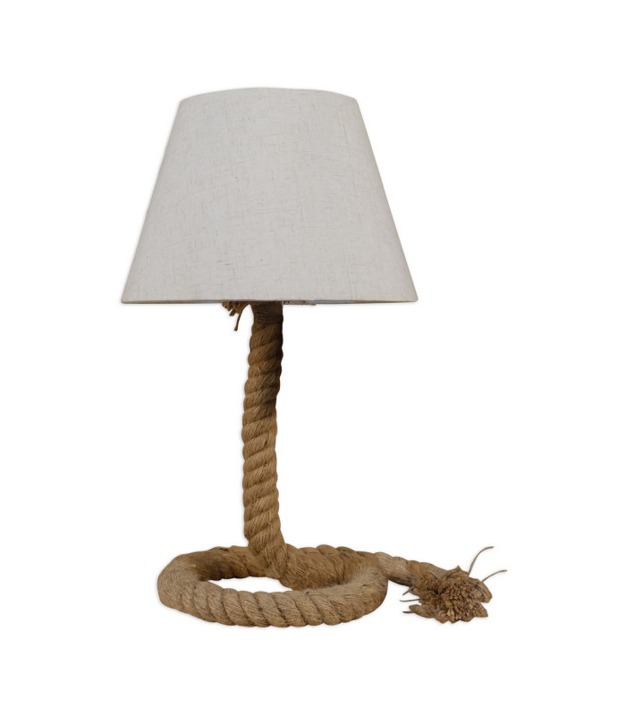 Rope Table Lamp White 1xE27-1