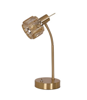 Josefa Glass Table Lamp Gold 1xE14 3000K-1