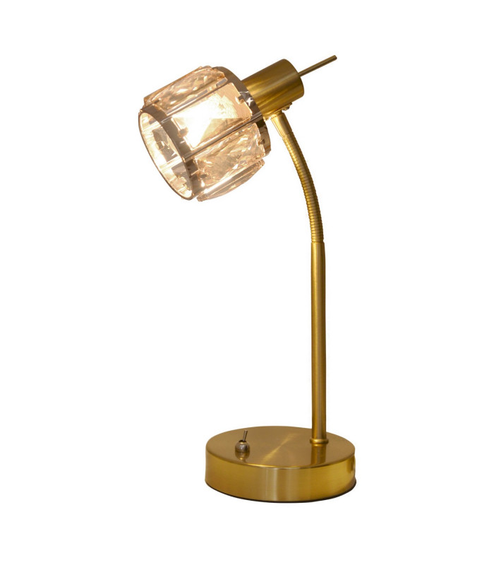 Josefa Glass Table Lamp Gold 1xE14 3000K-5