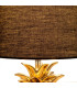 Ananas Table Lamp with Round Tapered Shade Gold-11