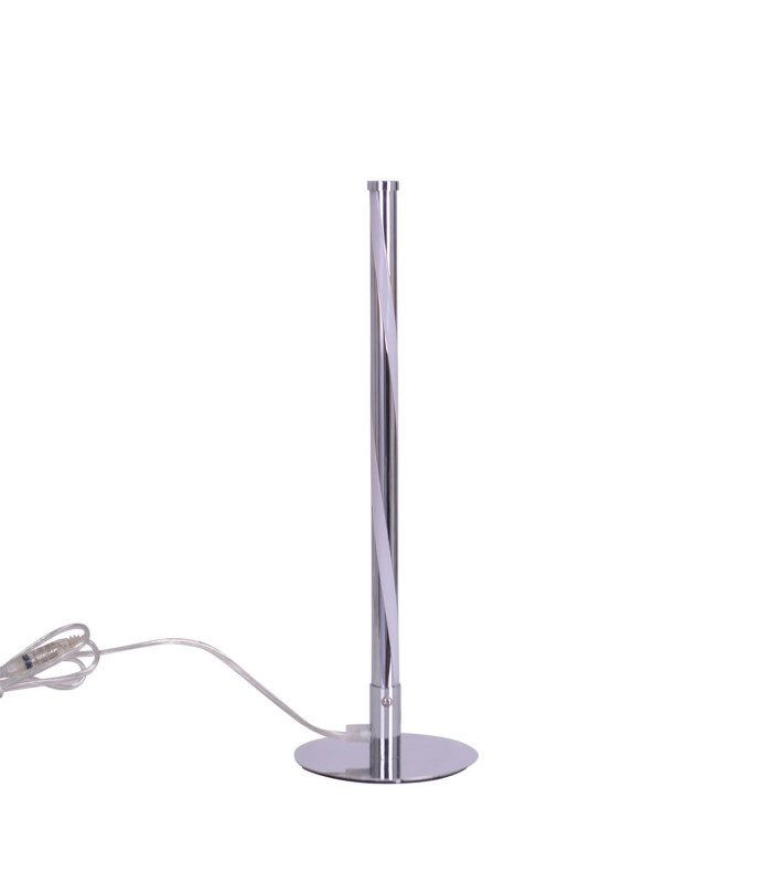 Twist Integrated LED Table Lamp Chrome 3000K-1