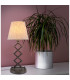Adrienne Table Lamp with Round Tapered Shade Nature 1xE27-3