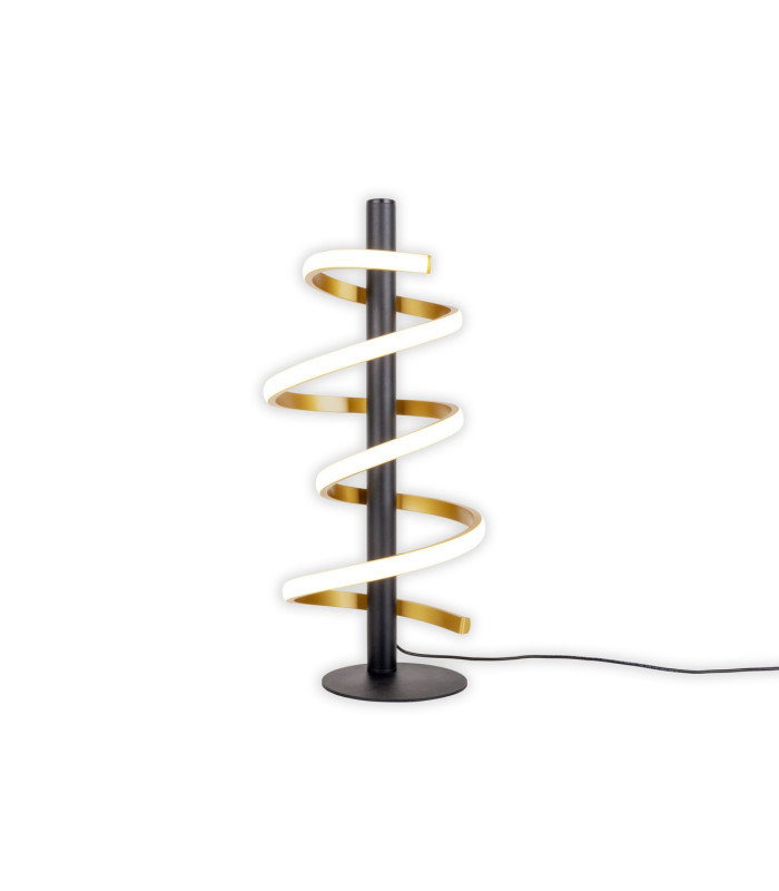 Belleza Dimmable Integrated LED Table Lamp Gold 2800K Touch sensor-9