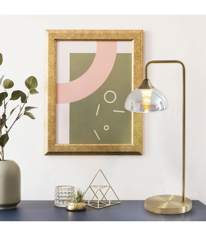 Varna Integrated LED Table Lamp Brass 2500K-2