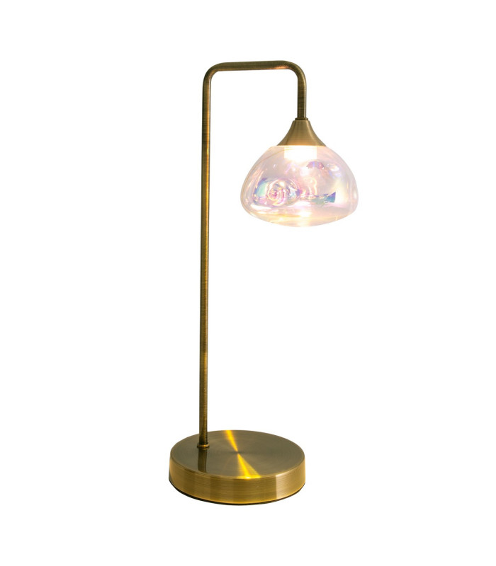 Varna Integrated LED Table Lamp Brass 2500K-5