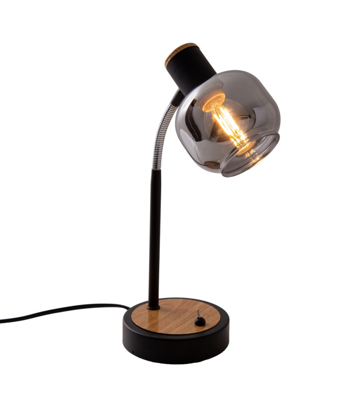 Fumoso Desk Task Lamp Black 1xE14-8