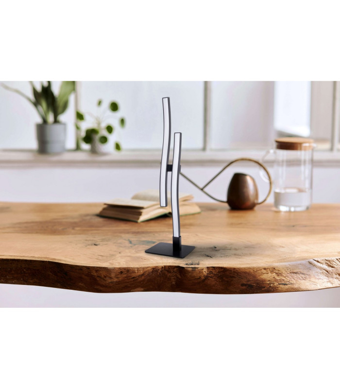 Onda Integrated LED Table Lamp Black 3000K-4