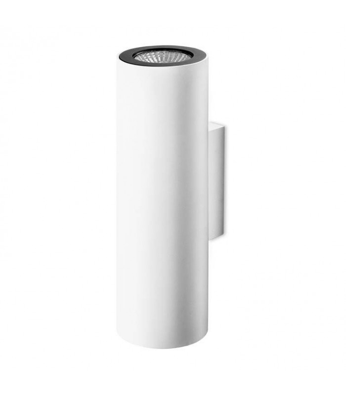 2 Light Up & Down Wall Light White, Black, GU10 - 1