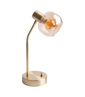 Libby Desk Task Lamp Brass 1xE14-1