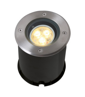 Forto LED Outdoor Recessed Ground Light Steel-Blank 3000K IP67-1