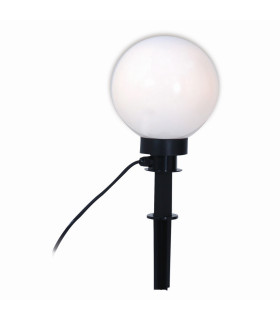 Ball 20cm Outdoor Spike White 1xE27 IP44-1