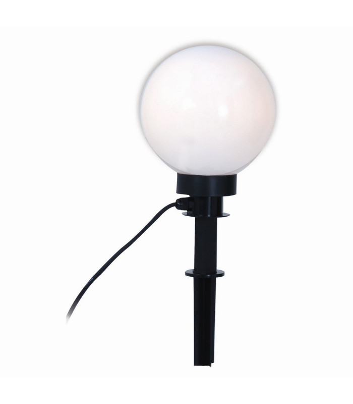 Ball 20cm Outdoor Spike White 1xE27 IP44-1
