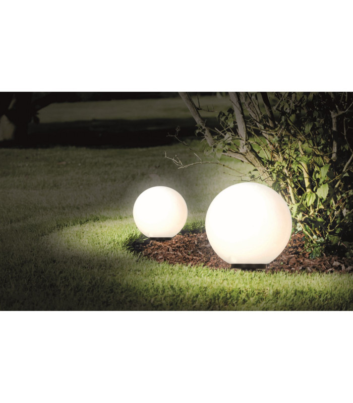Ball 30cm Outdoor Spike White 1xE27 IP44-5