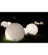 Ball 30cm Outdoor Spike White 1xE27 IP44-8