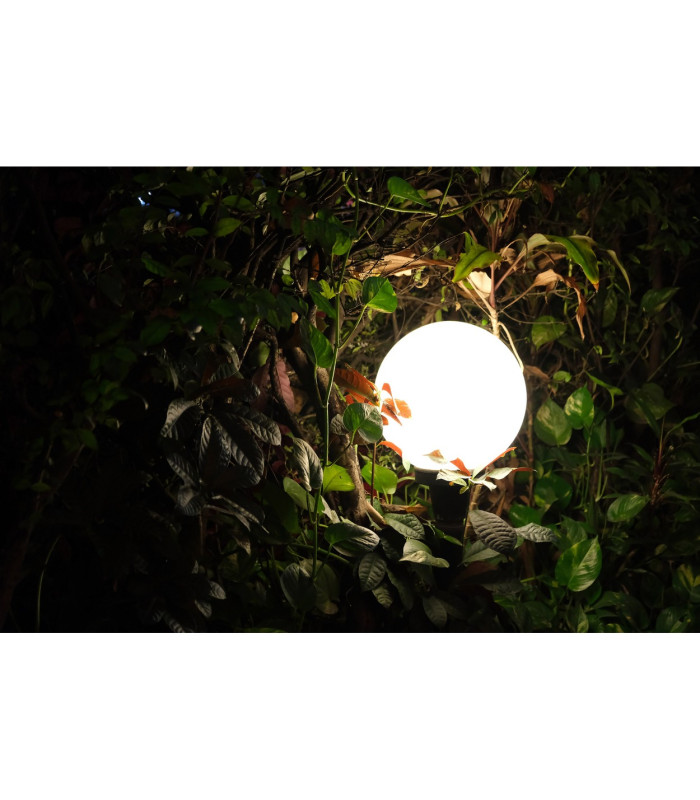 Ball 40cm Outdoor Spike White 1xE27 IP44-4