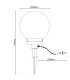 Ball 40cm Outdoor Spike White 1xE27 IP44-9