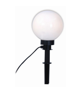 Ball 30cm Outdoor Spike White 1xE27 IP44-1