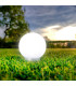 Ball LED 15cm Solar Outdoor Spike White Dawn to Dusk Sensor 9000-10000K IP44-4