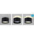 Trios LED Surface Mounted Downlight Black 2900K-5