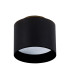 Trios LED 10cm Surface Mounted Downlight Black 2800K-1