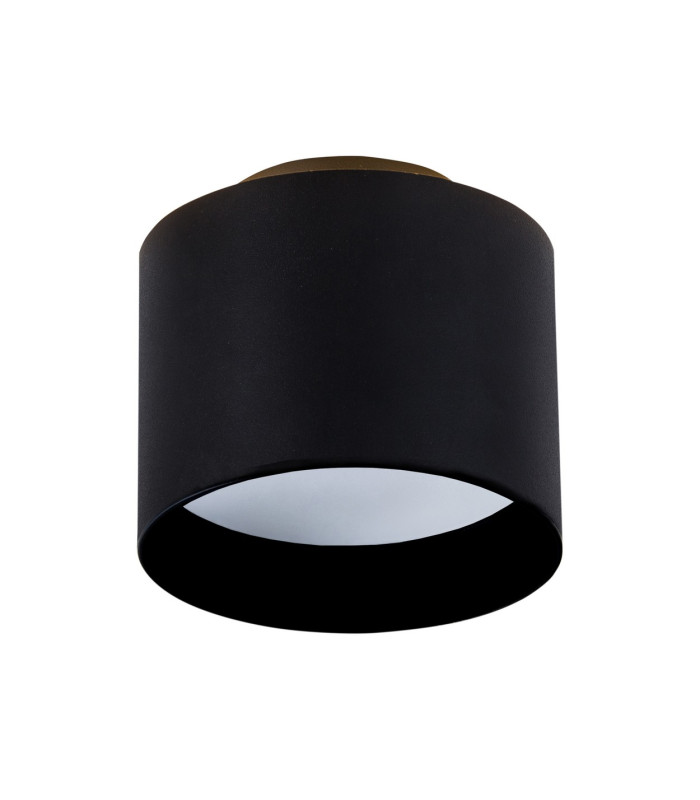 Trios LED 10cm Surface Mounted Downlight Black 2800K-1