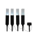 Merle LED Solar Outdoor Spike Black Dawn to Dusk Sensor 8000-10000K IP44-1