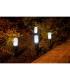 Merle LED Solar Outdoor Spike Black Dawn to Dusk Sensor 8000-10000K IP44-3