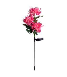 Blume LED Solar Outdoor Spike Rosé/Salmon IP44-1