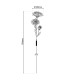 Blume LED Solar Outdoor Spike Rosé/Salmon IP44-4